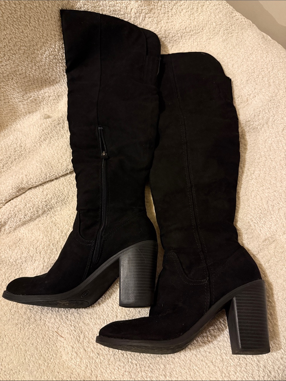 Target Black Over-the-Knee Block Heel Boots